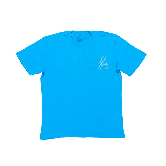Blue Printed T-Shirt