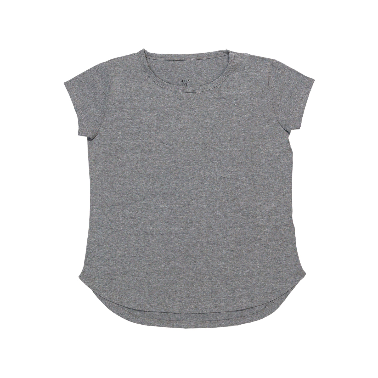 Gray Plain T-Shirt