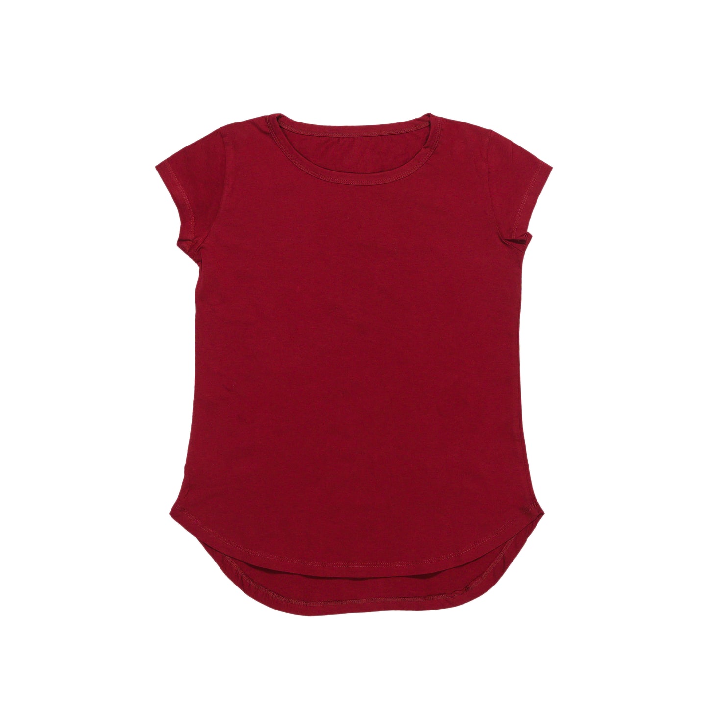 Maroon Plain T-Shirt