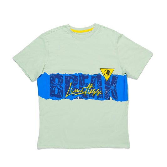 Mint Green Printed T-Shirt