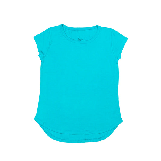 Turquoise Plain T-Shirt
