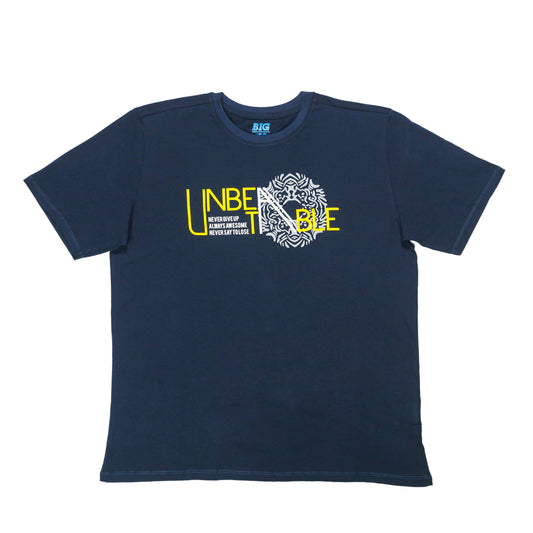Navy Printed T-Shirt