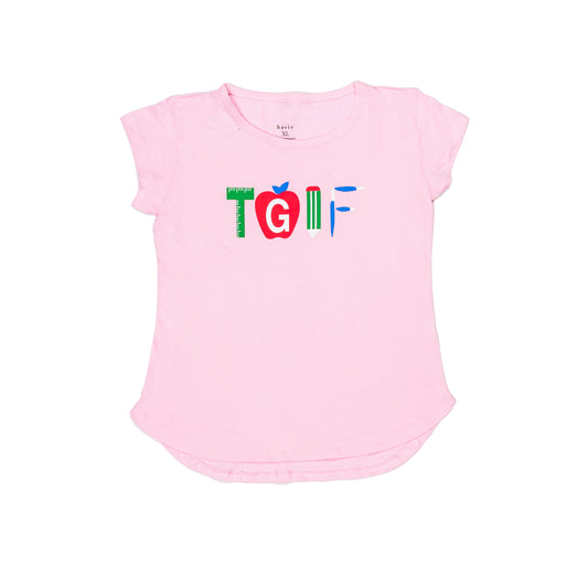 Baby Pink "TGIF" T-Shirt