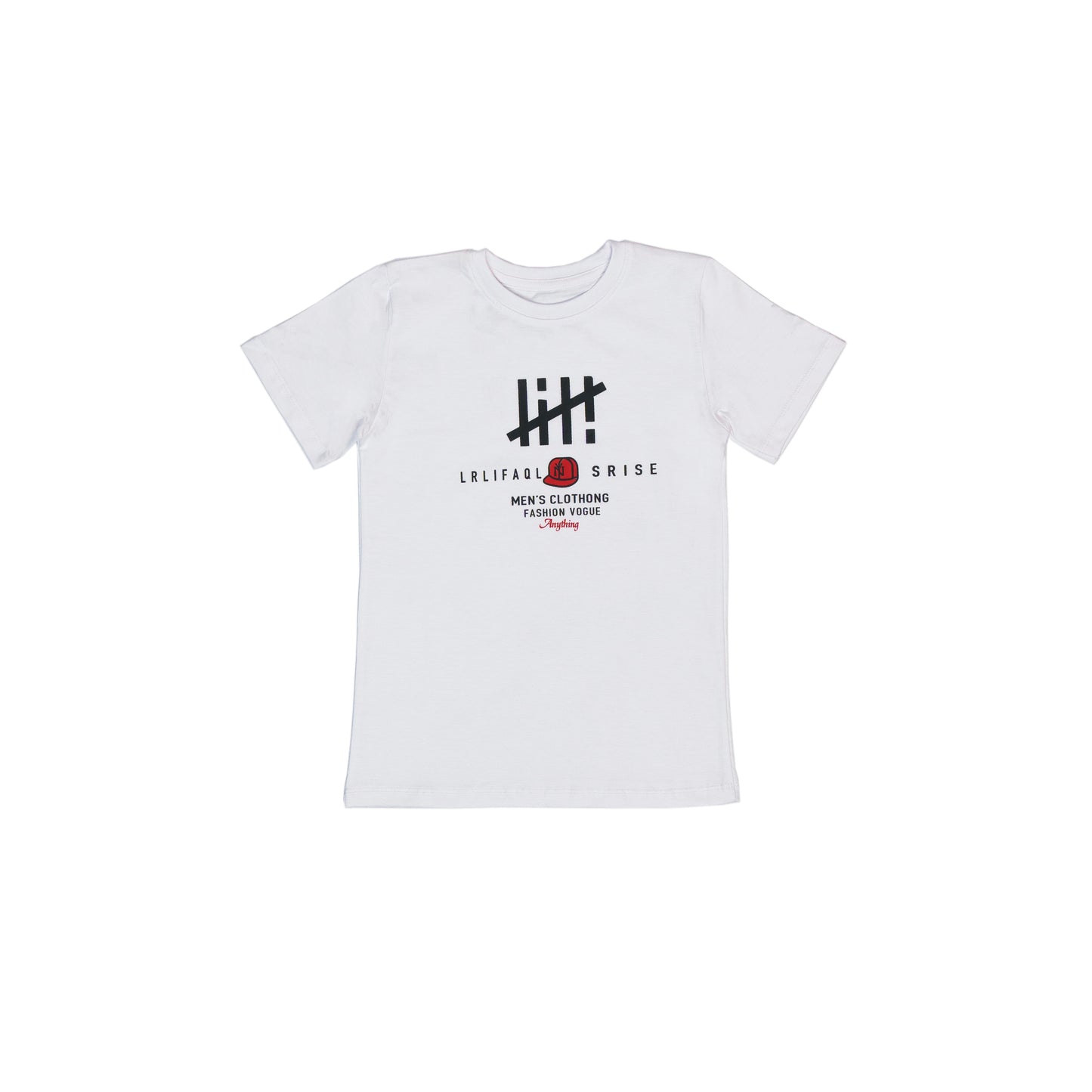 Printed White T-Shirt