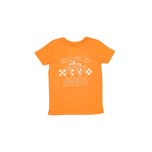 Printed Orange T-Shirt
