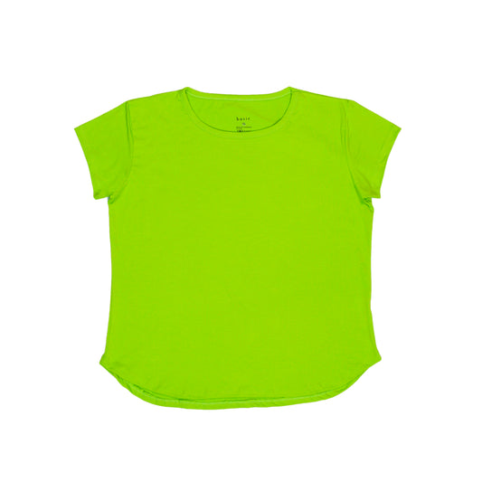 Lime Green Plain T-Shirt