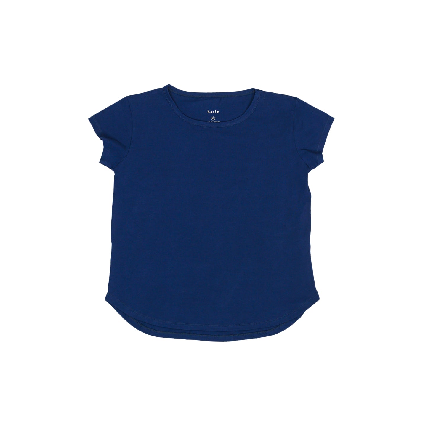 Navy Blue Plain T-Shirt
