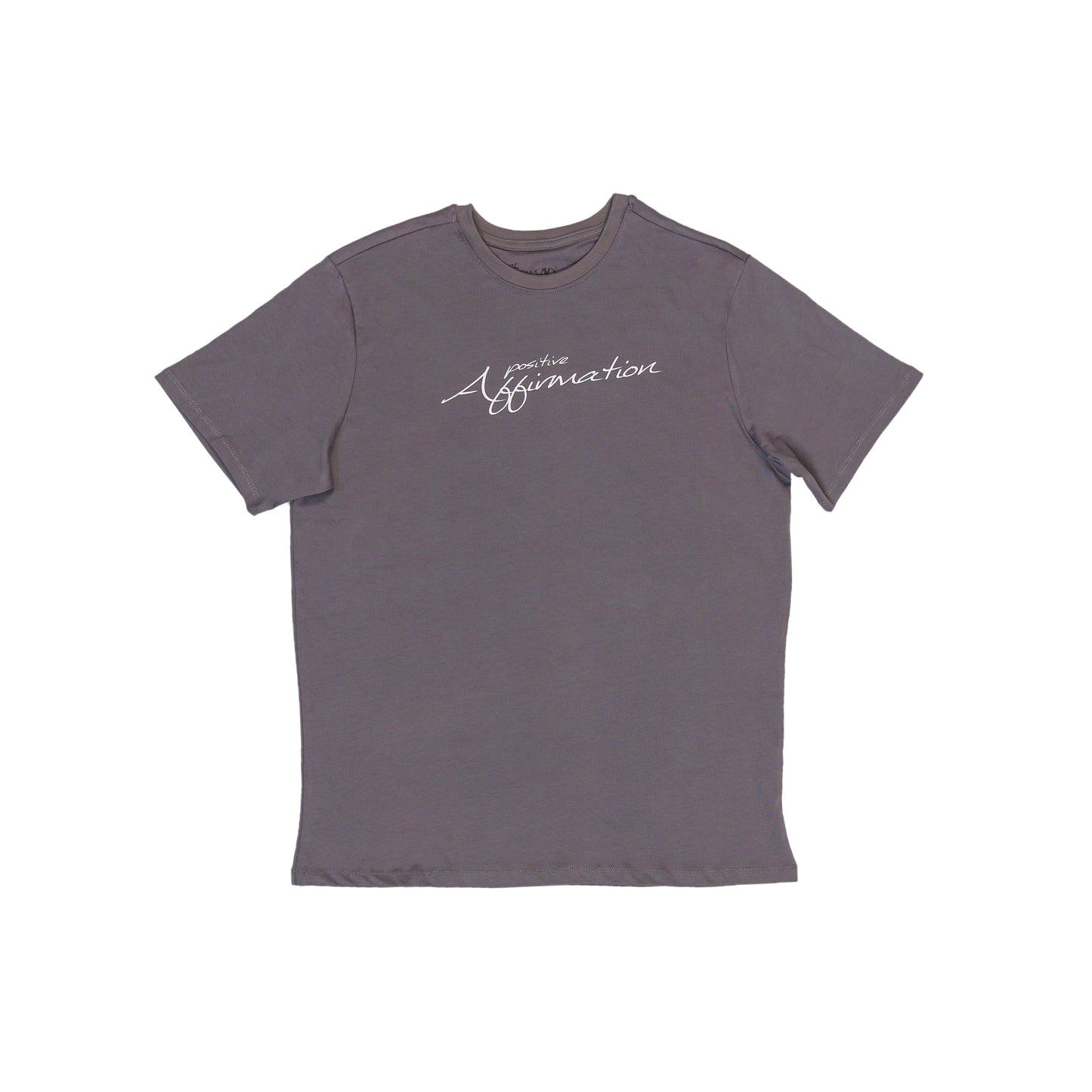 Logo Print Gray T-Shirt