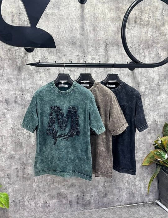 Textured Graphic T-Shirts